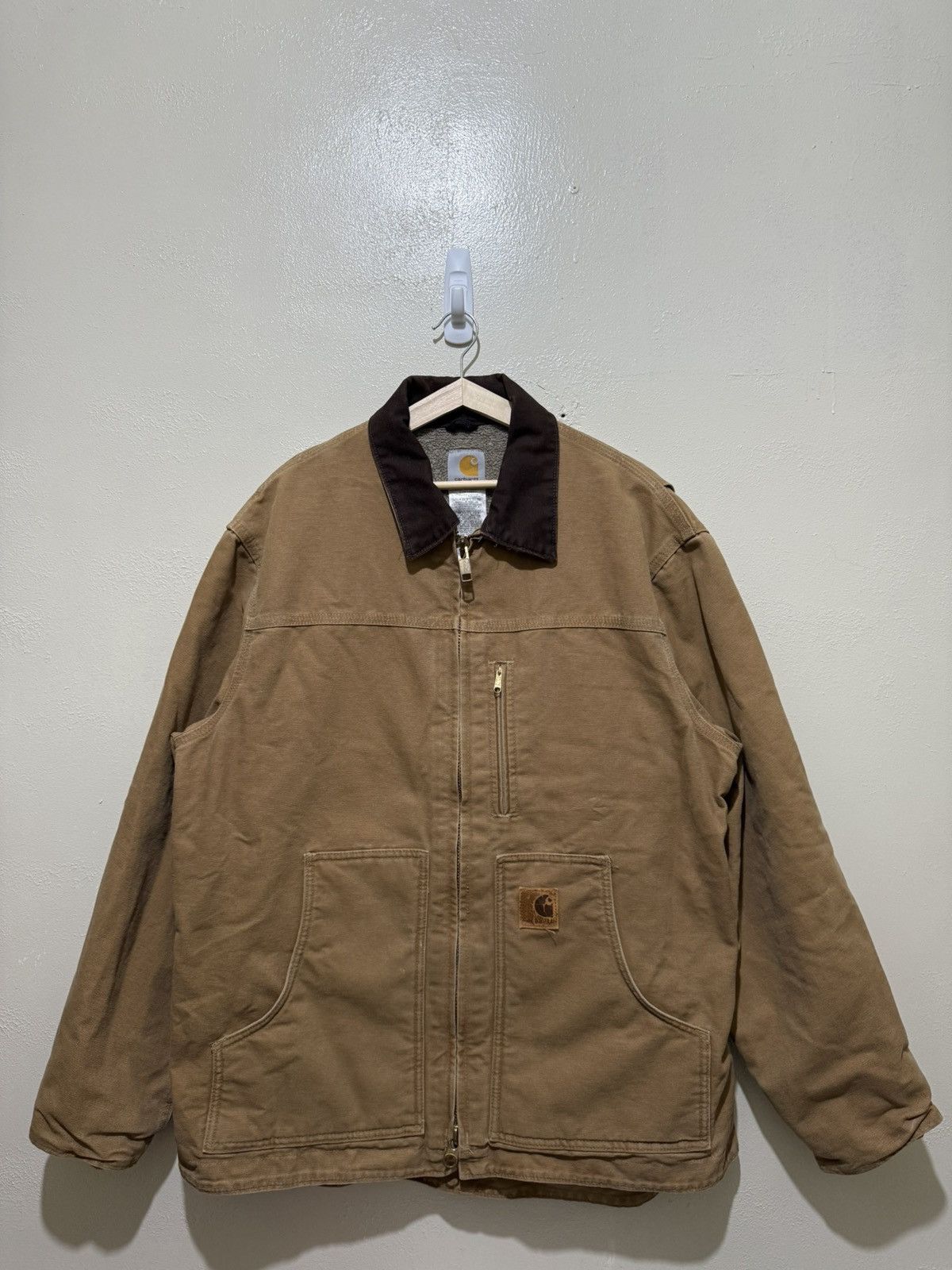 Carhartt Carhartt Detroit Ridgestone Sherpa Lining Work Jacket Size US L / EU 52-54 / 3 - 1 Thumbnail