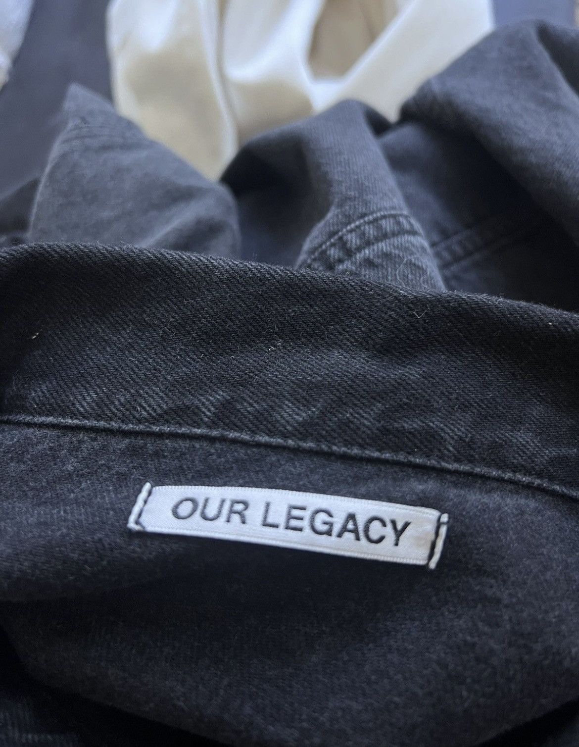 Our Legacy Our Legacy New Work Jacket - Black Denim Size US XL / EU 56 / 4 - 3 Thumbnail