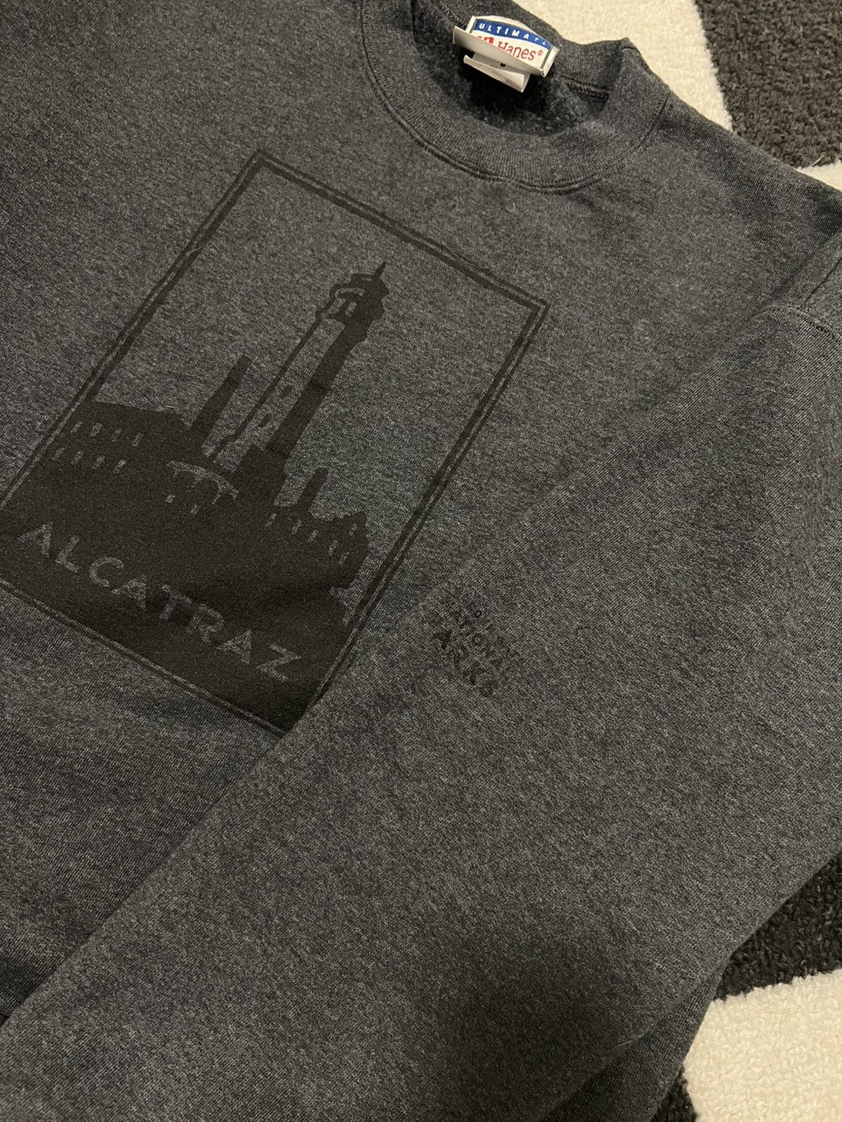 Vintage Vintage 90's Alcatraz Island Crewneck Size US M / EU 48-50 / 2 - 5 Thumbnail