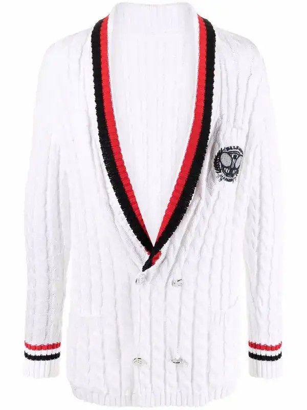 Balmain o1y0426 Cardigan in Multicolor Size US L / EU 52-54 / 3 - 1 Thumbnail