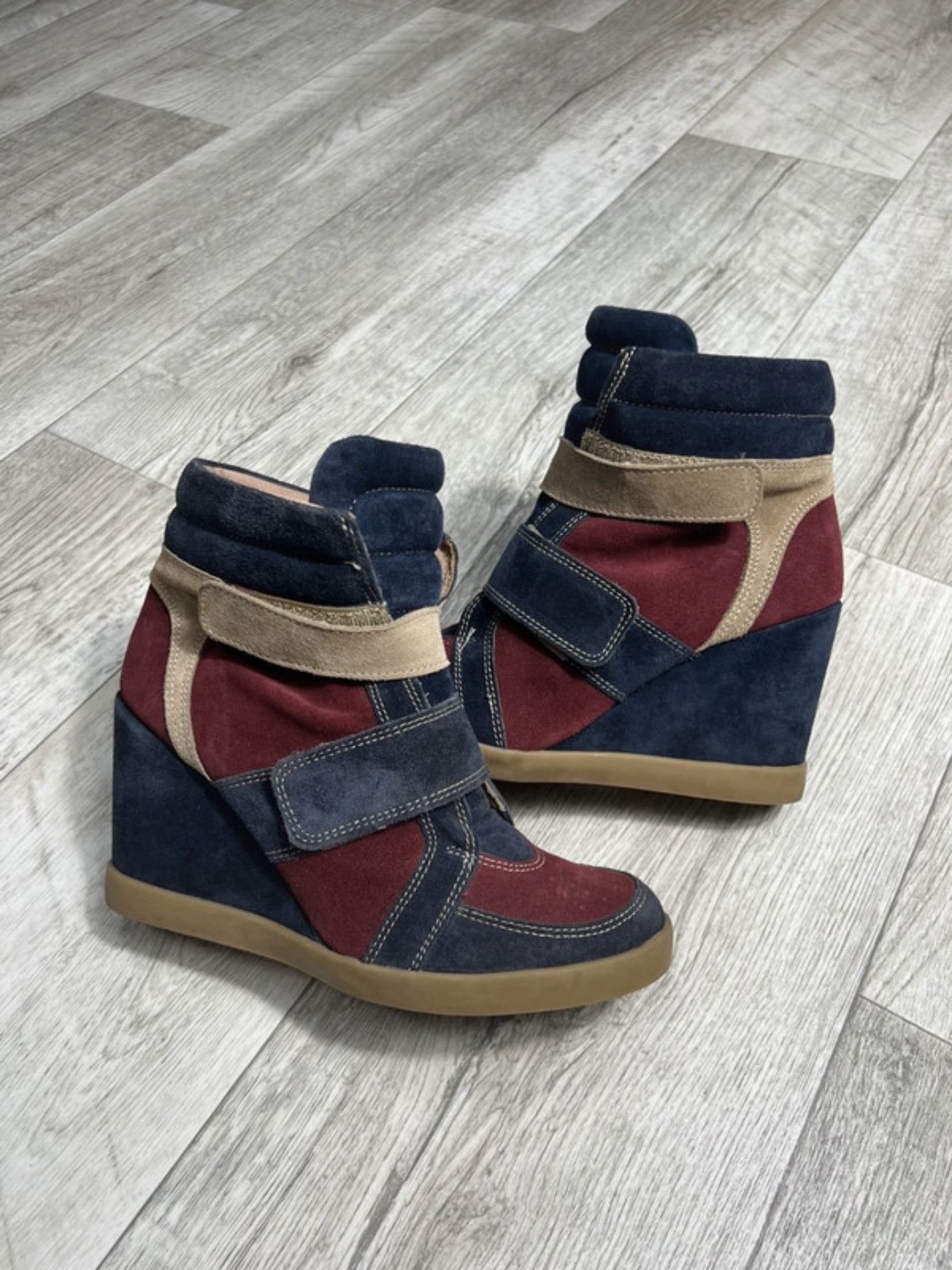 Isabel Marant Straps Isabel Marant Vibe Bobby Bekett Wedge Sneakers Shoes Size US 10 / IT 40 - 2 Thumbnail