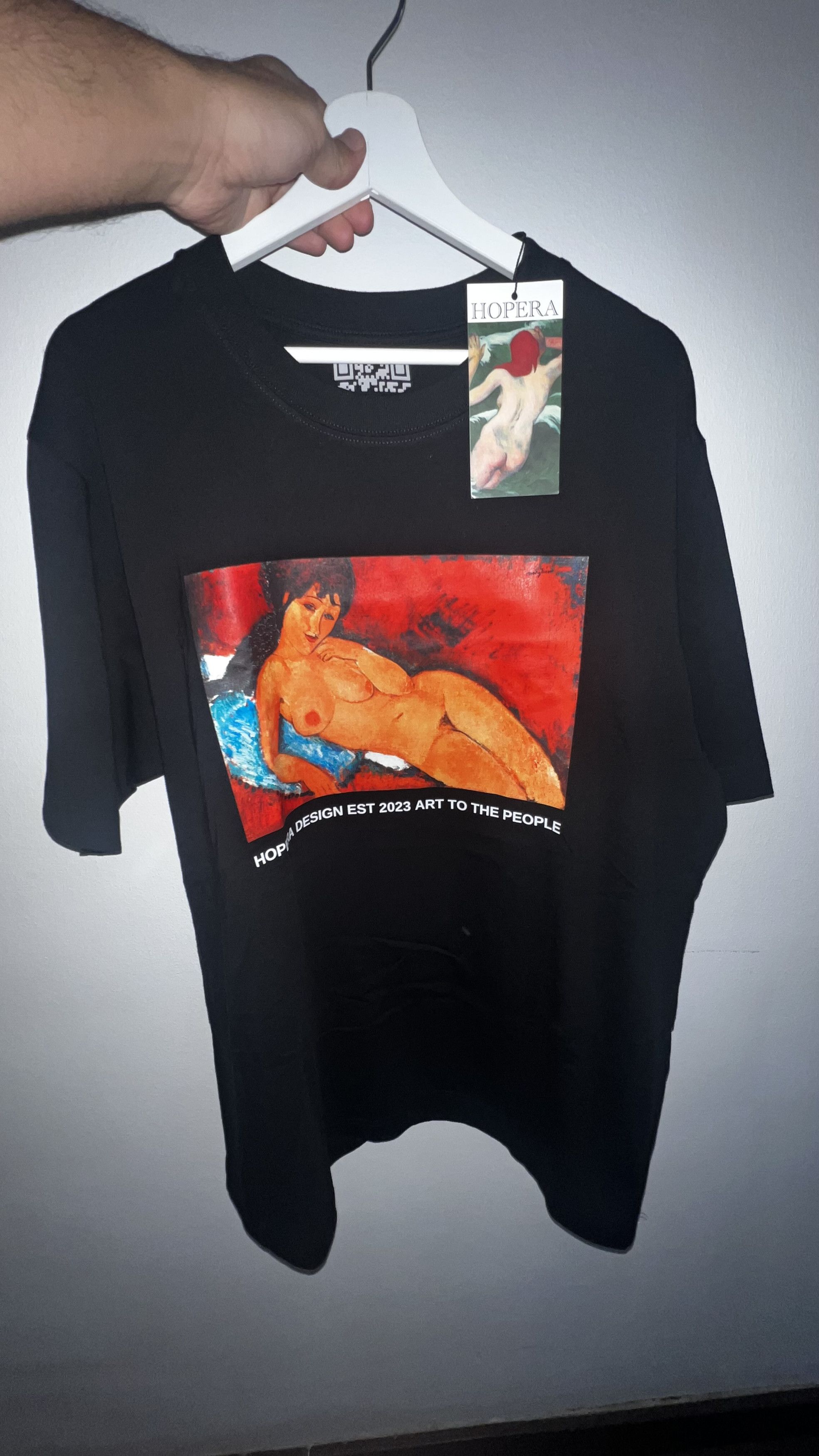 Other "Modigliani" Heavy Cotton Tee by Hopera Design Size US L / EU 52-54 / 3 - 1 Preview