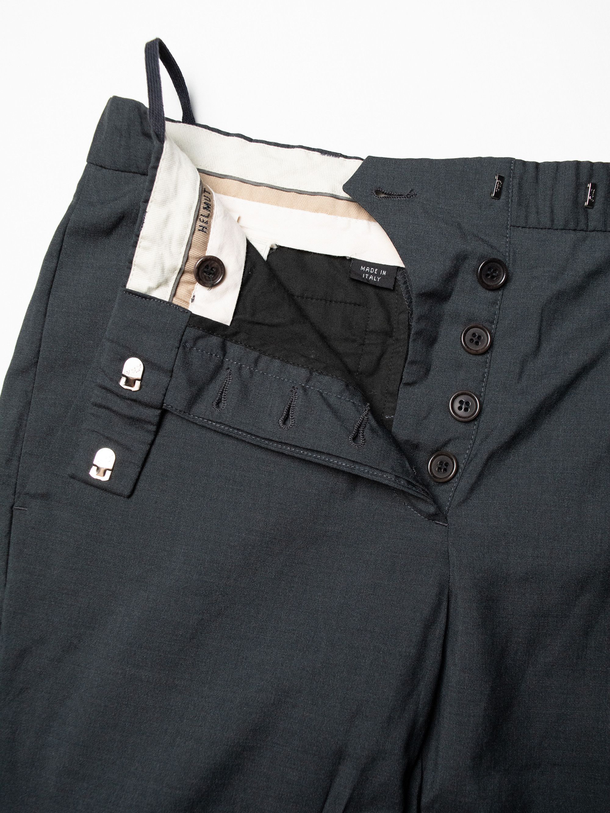 Helmut Lang vintage Helmut Lang wool and silk lightweight pants Size 27" / US 4 / IT 40 - 5 Thumbnail