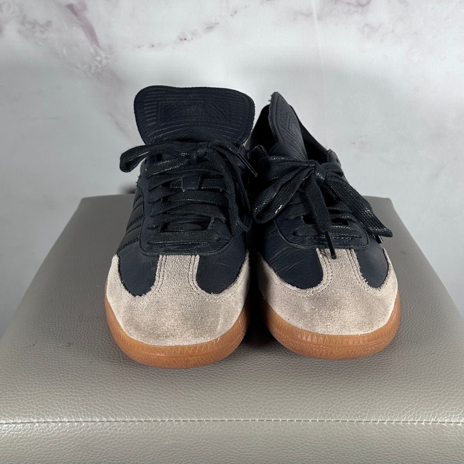Adidas × Pharrell Sample Humanrace Navy Samba Size US 7.5 / IT 37.5 - 6 Thumbnail