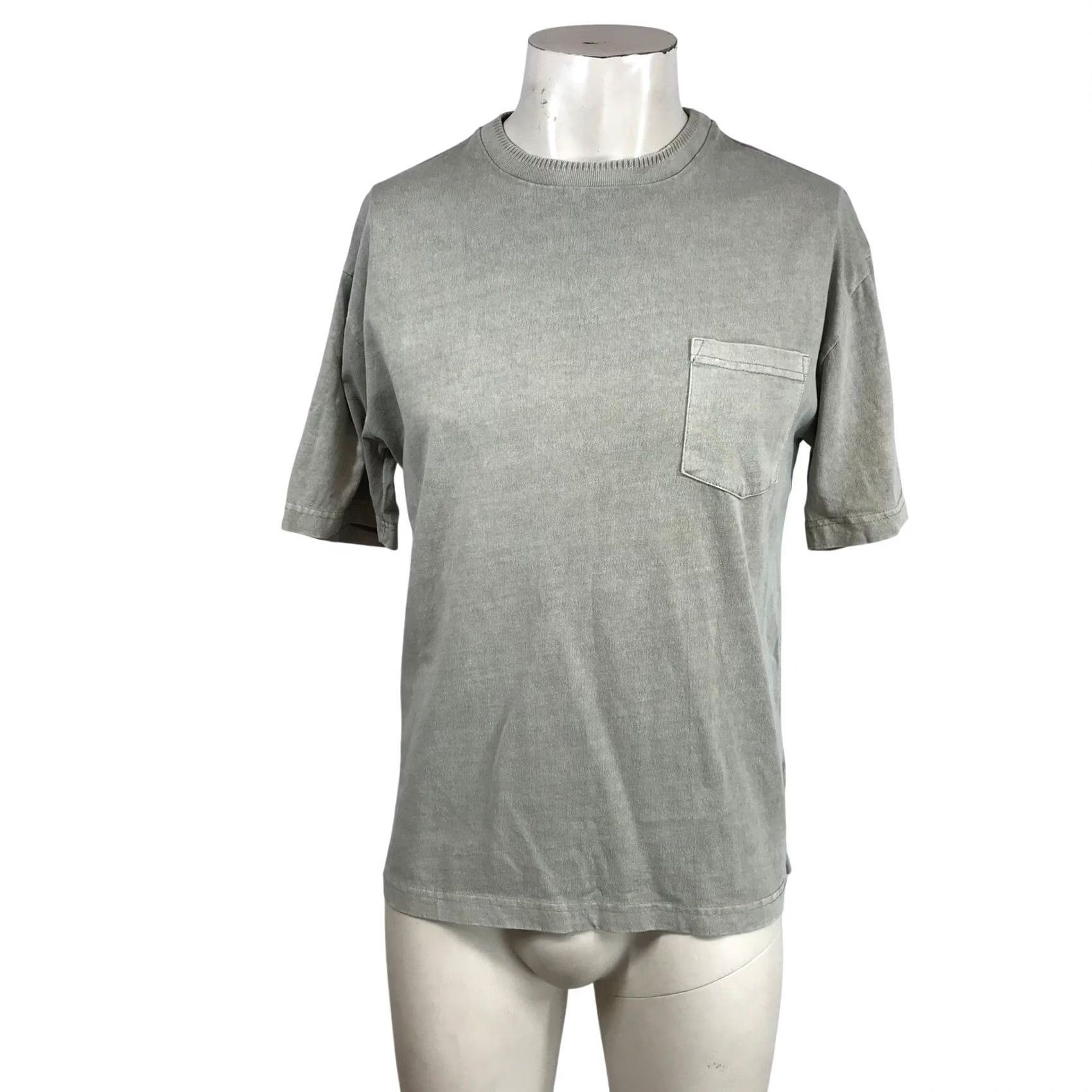 Vintage RB Sage Green Garment Dyed Pocket T-Shirt Short Sleeve Cotton RB020419SB Small Mens Small Mercy Green Shirt Size US S / EU 44-46 / 1 - 2 Thumbnail