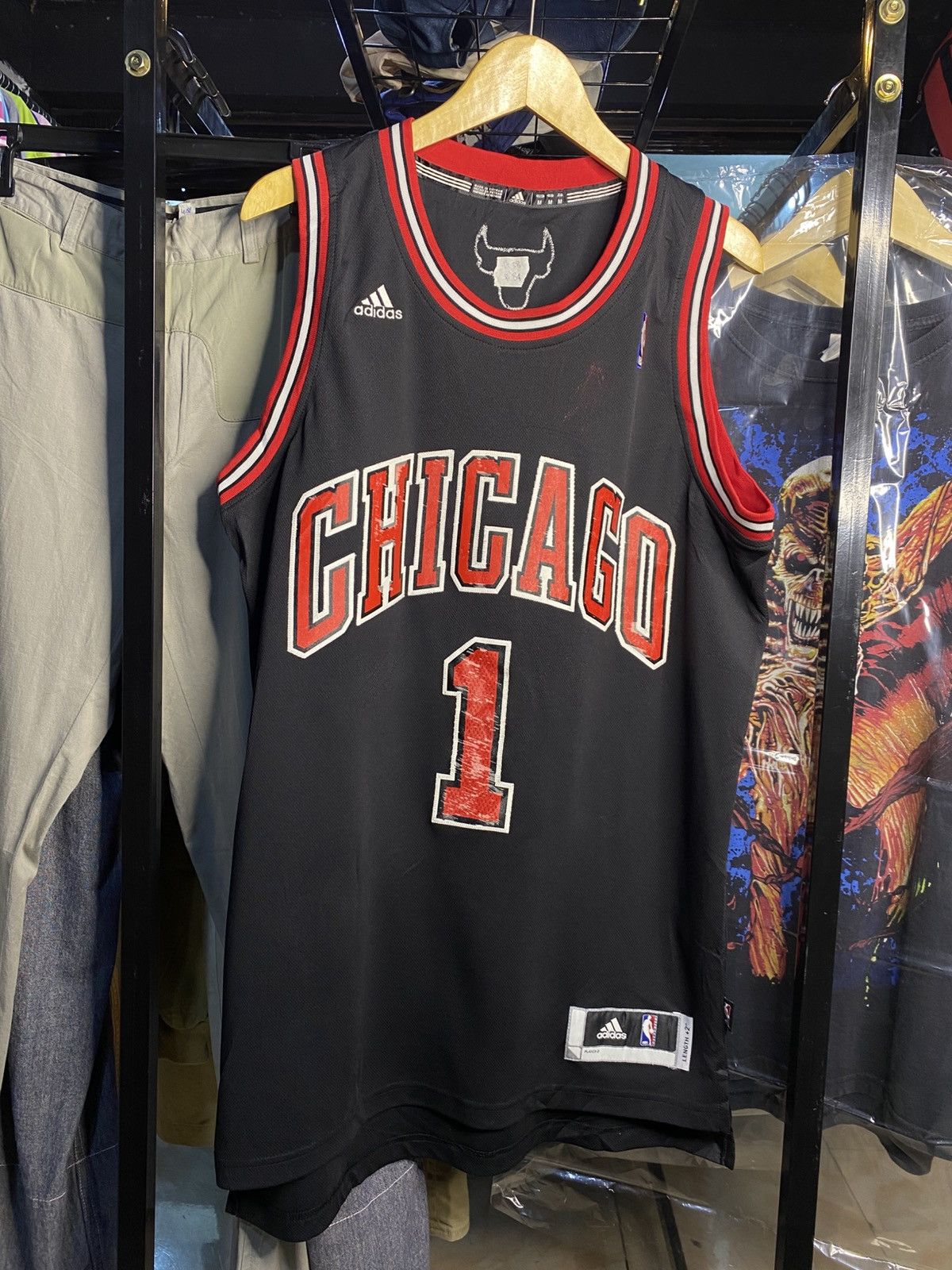 Adidas Jersey basketball chicago bull rose Size US L / EU 52-54 / 3 - 1 Thumbnail