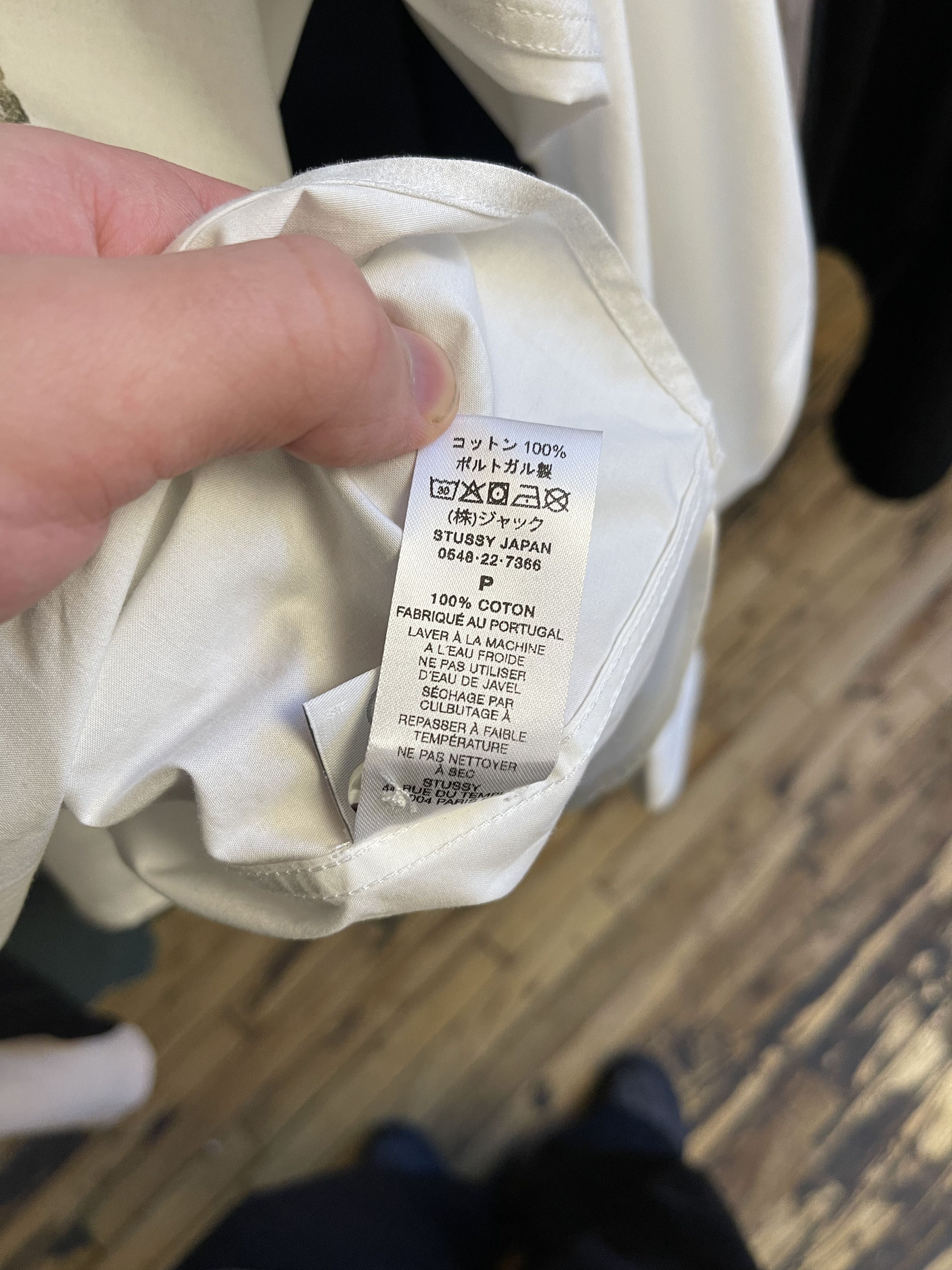 Stussy STUSSY WORLD TOUR BUTTON UP | Grailed