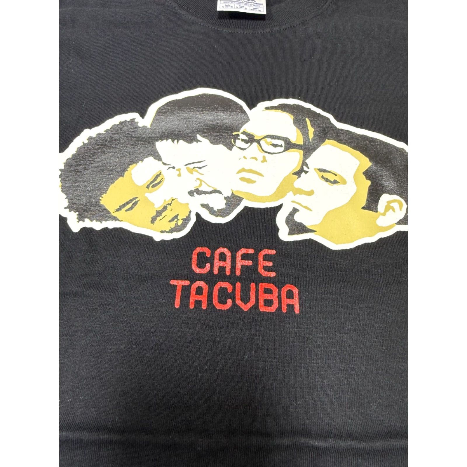 Vintage VINTAGE 2000 CAFE TACUBA T-Shirt Medium Black Promotional Collectible Mens Size US M / EU 48-50 / 2 - 4 Thumbnail