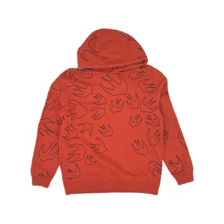 Alexander McQueen Alexander McQueen Fashion Pattern Versatile Hoodie 0079 Size XS / US 0-2 / IT 36-38 - 1 Thumbnail