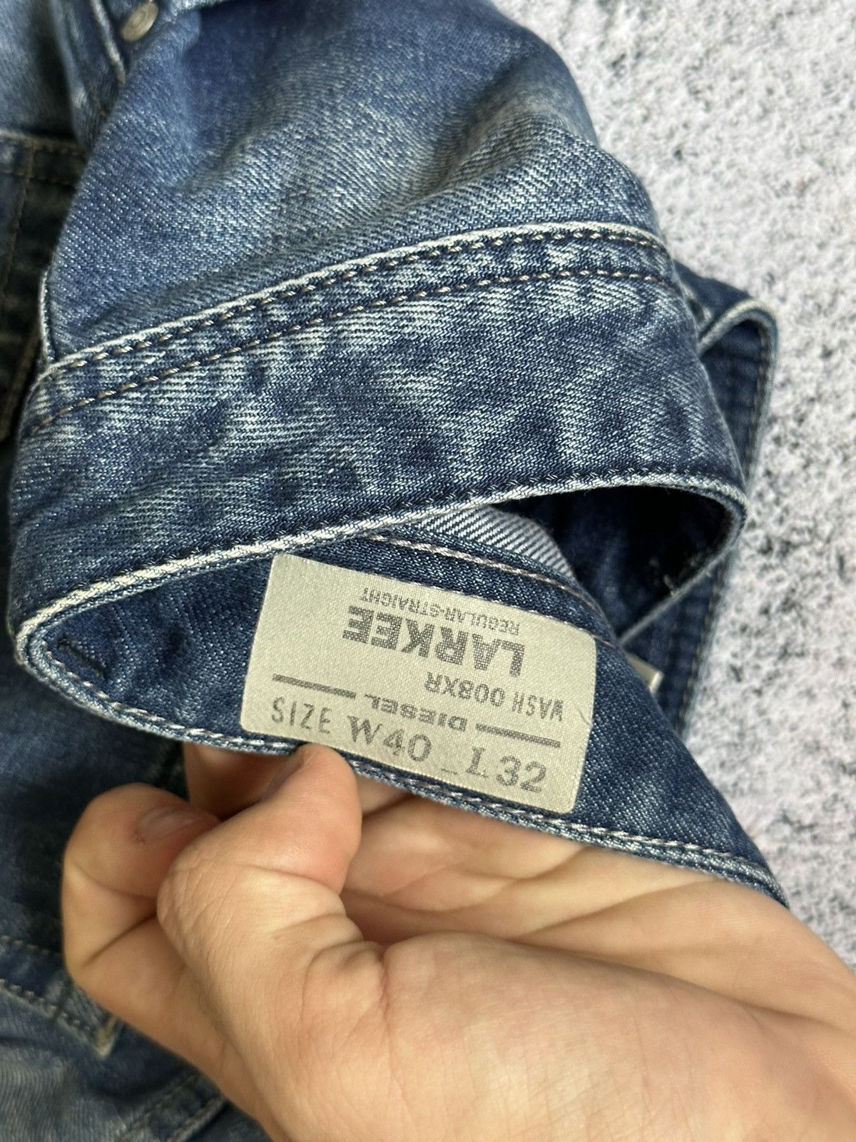 Diesel Crazy Diesel Oversize Denim Pants Washed Y2K Hyge Size US 40 / EU 56 - 18 Thumbnail