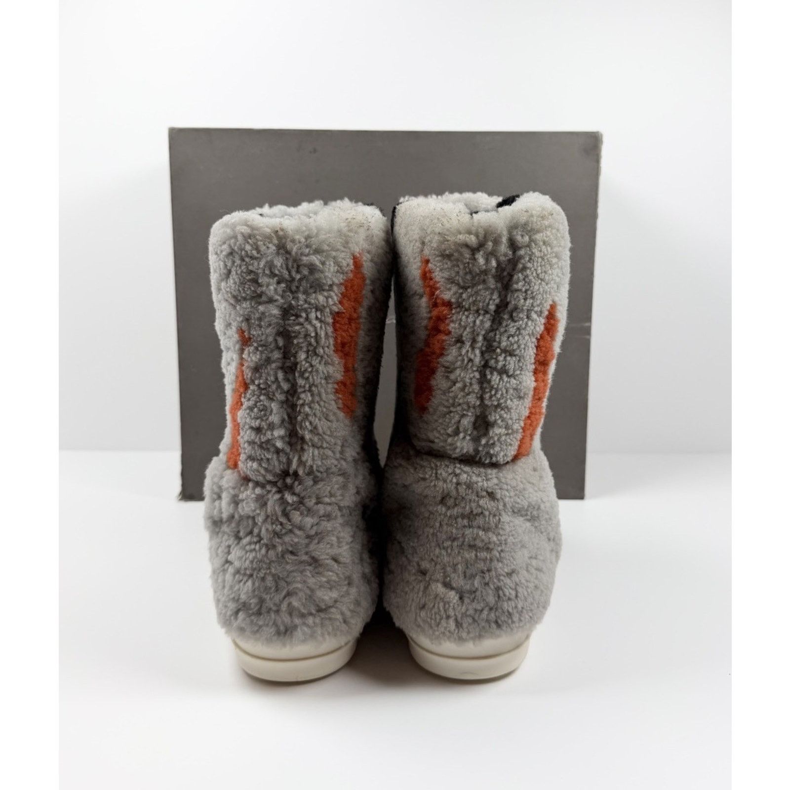 Rick Owens Size 9.5 - Rick Owens Shearling Jumbo Puffer Zebra WORN 1X Size US 9.5 / EU 42-43 - 4 Thumbnail
