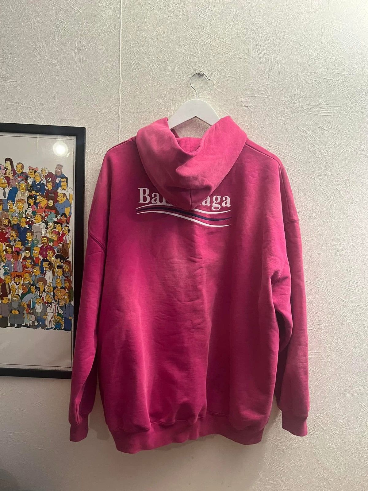 Balenciaga Logo hoodie Size US M / EU 48-50 / 2 - 2 Thumbnail
