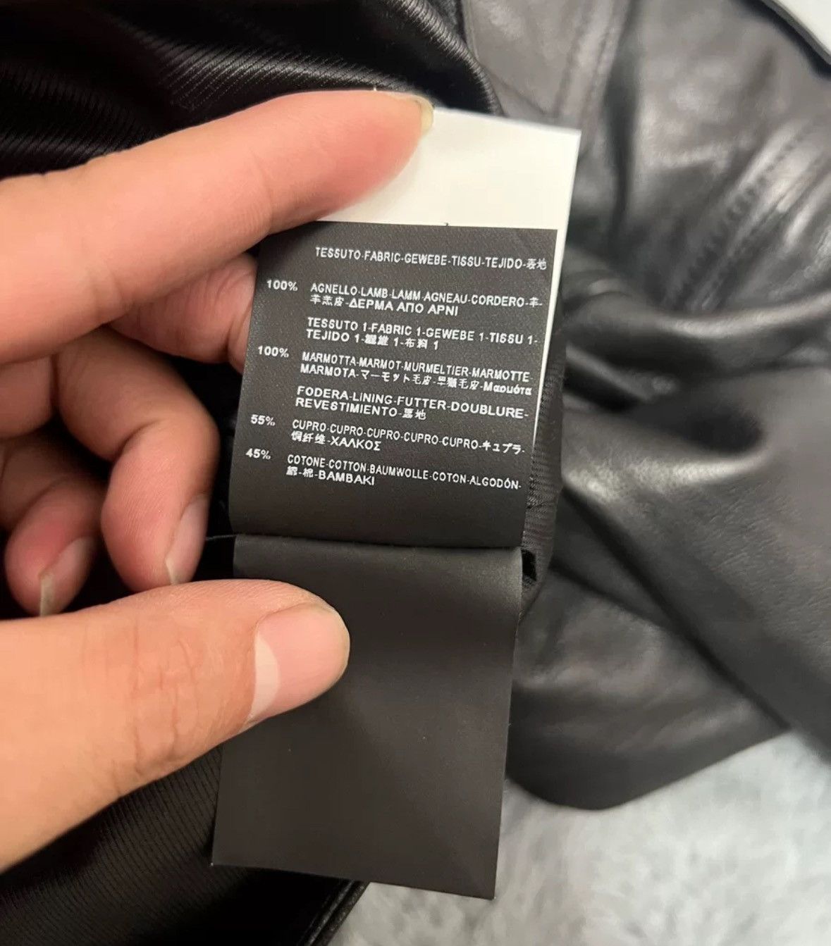 Saint Laurent Paris × Yves Saint Laurent Saint Laurent SLP genuine 14 motorcycle leather jacket Size US L / EU 52-54 / 3 - 7 Thumbnail