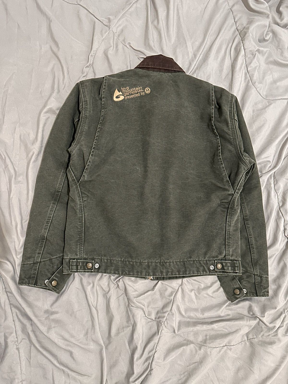Carhartt Carhartt Detroit Jacket J97 Mos // J97 Moss Green 2006 Size US M / EU 48-50 / 2 - 2 Thumbnail