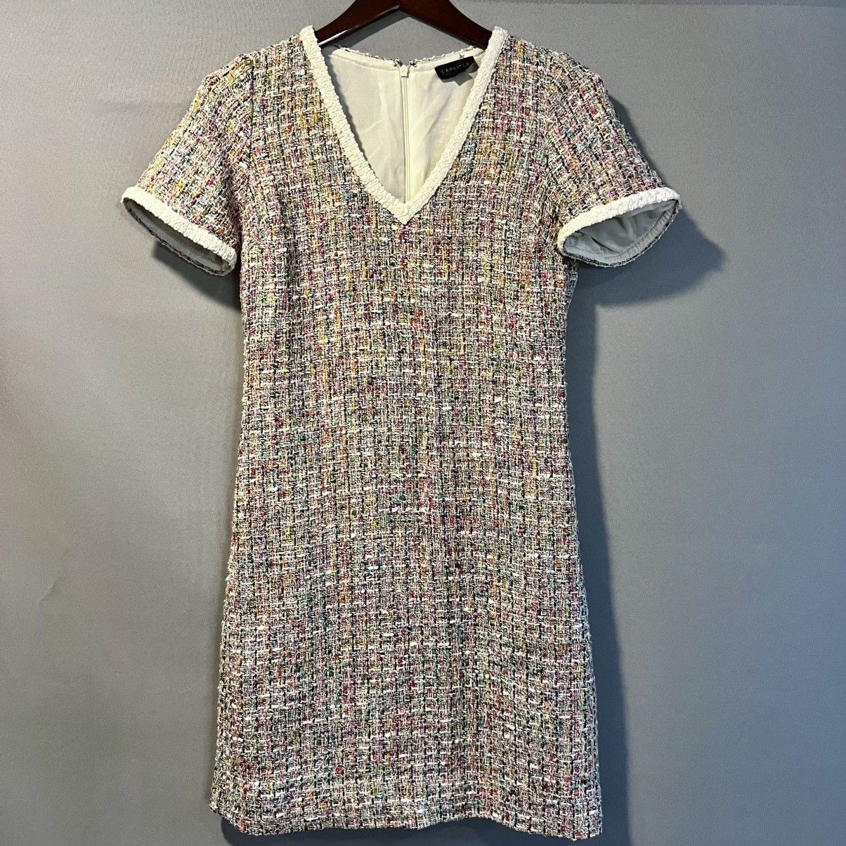 Other Carlisle Collection Tweed 'Bazar' Dress Size M / US 6-8 / IT 42-44 - 1 Thumbnail