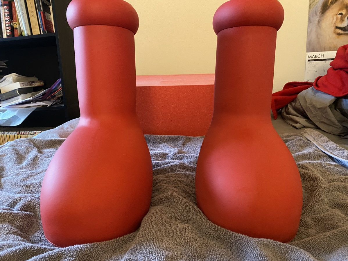 MSCHF Big Red Boots Size US 10 / EU 43 - 1 Thumbnail