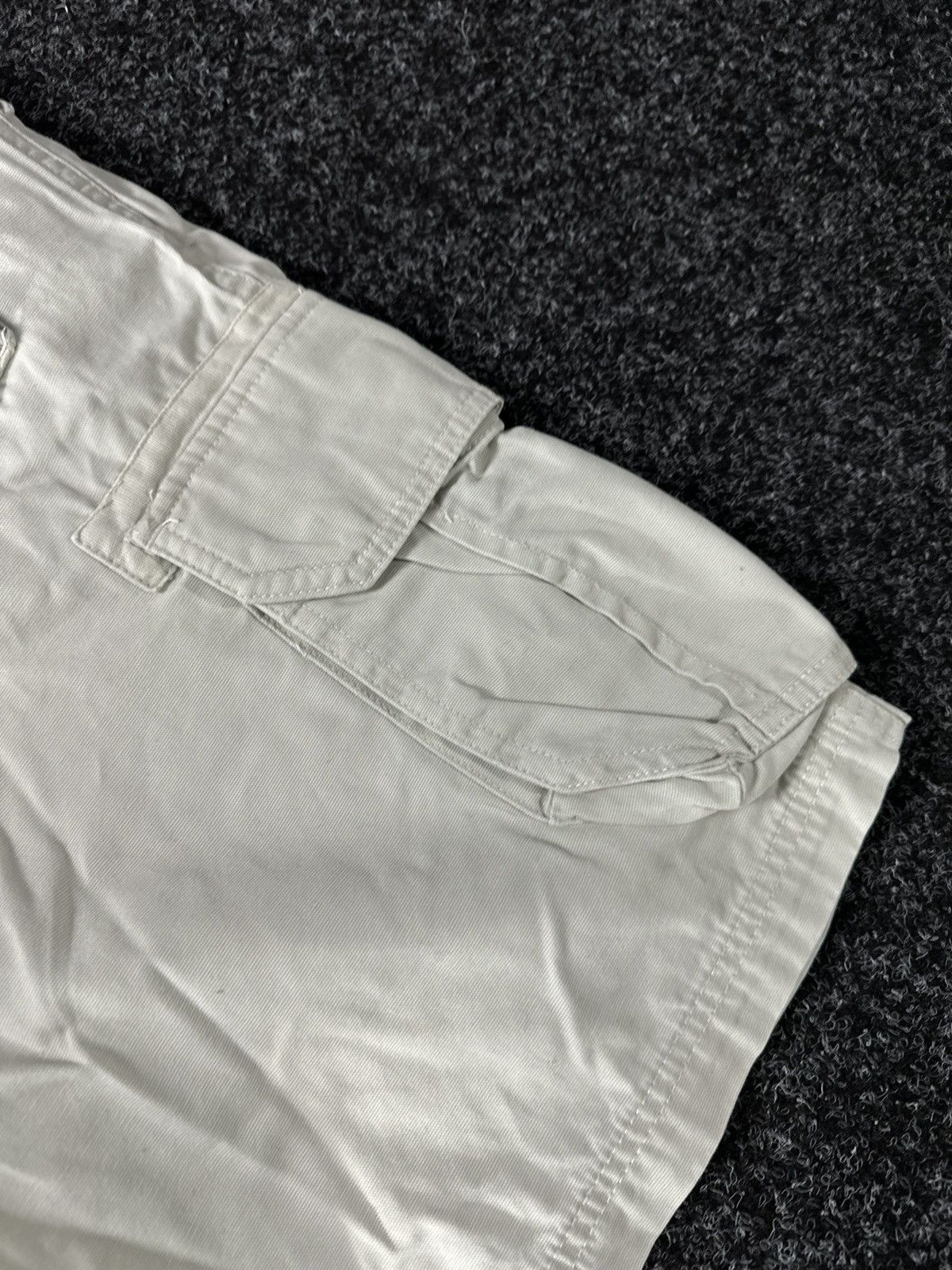 Quiksilver × Vintage 🚨Vintage Quicksilver CARGO BEIGE Japanese Surf style Shorts Size US 32 / EU 48 - 11 Thumbnail