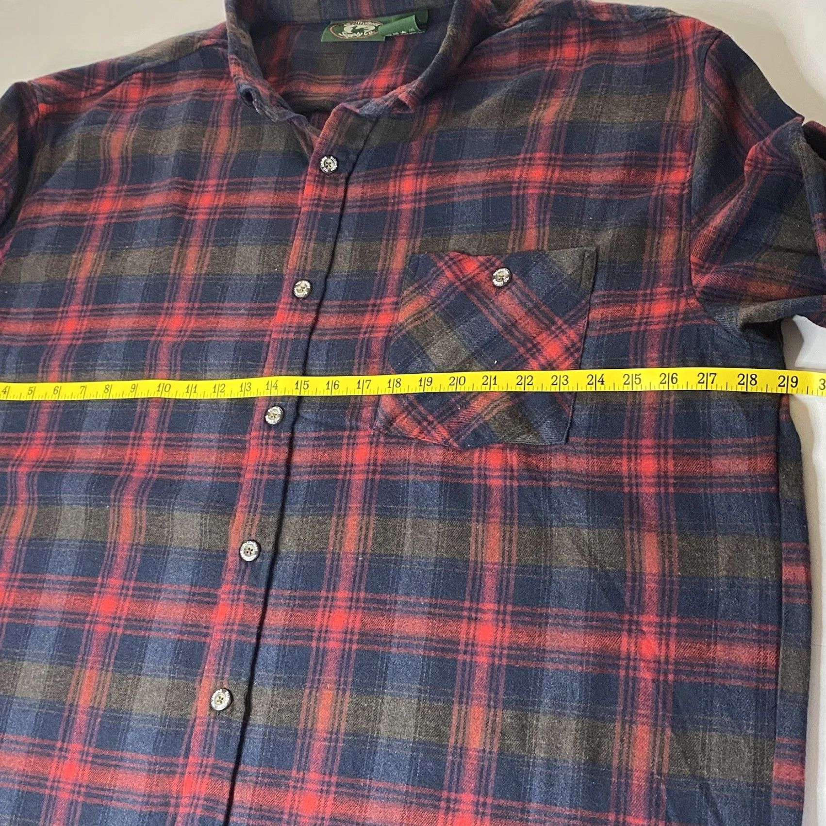 Vintage Stillwater Supply Co Purple Plaid Long Sleeve Soft Flannel Tunic Jacket Button Up 2X Womens Size XXL / US 16-18 / IT 52-54 - 5 Thumbnail