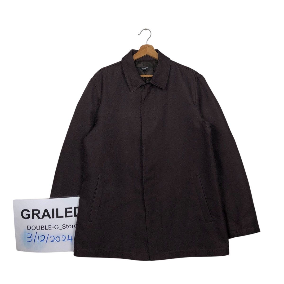 DKNY 📌Vintage Chore Worker Jacket Button DKNY Size US L / EU 52-54 / 3 - 1 Thumbnail