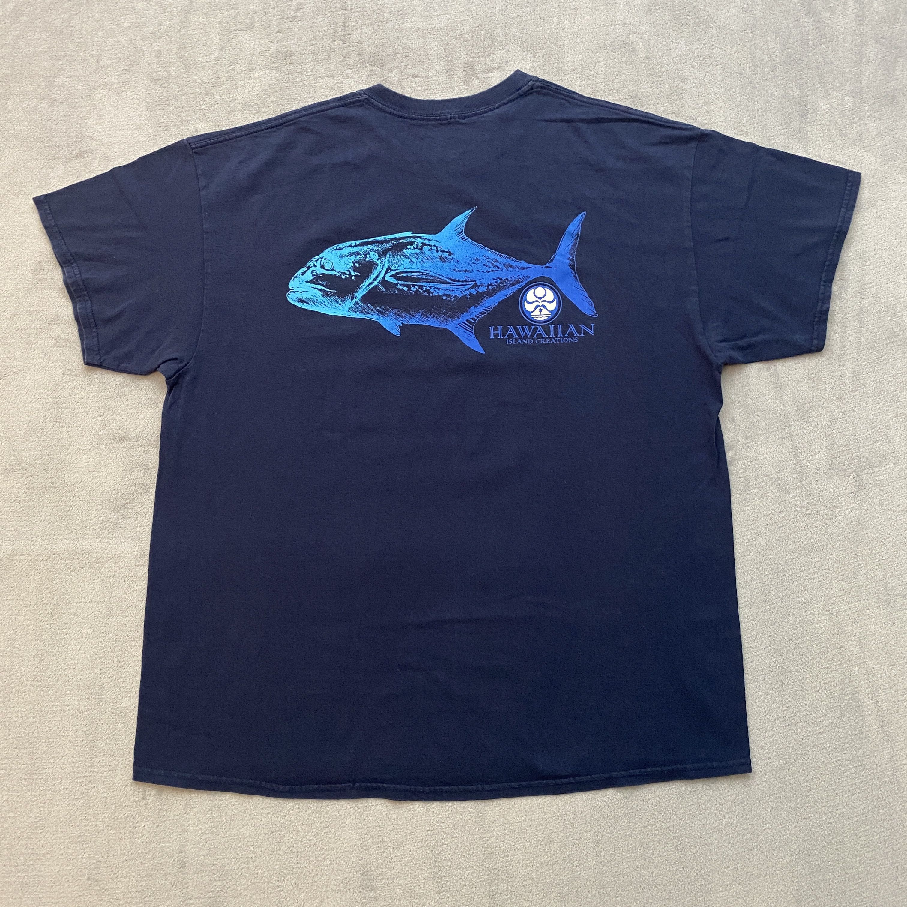 Vintage HIC T Shirt XL GIANT TREVALLEY ULUA Short Sleeve Size US XL / EU 56 / 4 - 1 Thumbnail