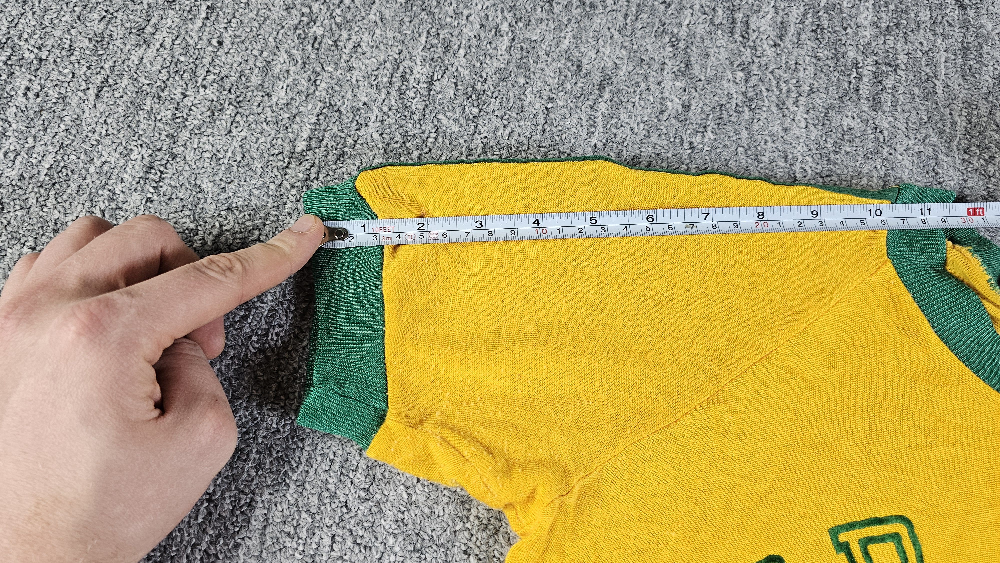 Penalty Rare 80s Brazil Penalty Soccer Jersey Crop Boxy Fit M Size M / US 6-8 / IT 42-44 - 8 Thumbnail