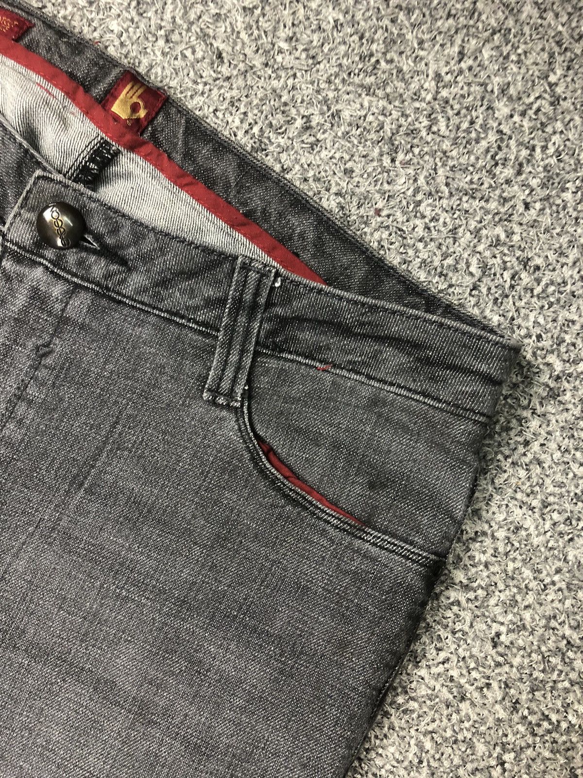 If Six Was Nine × Japanese Brand × Vintage Vintage Sasson Ooh La La Bootcut Boogie Wash Jeans Size 33" - 4 Thumbnail