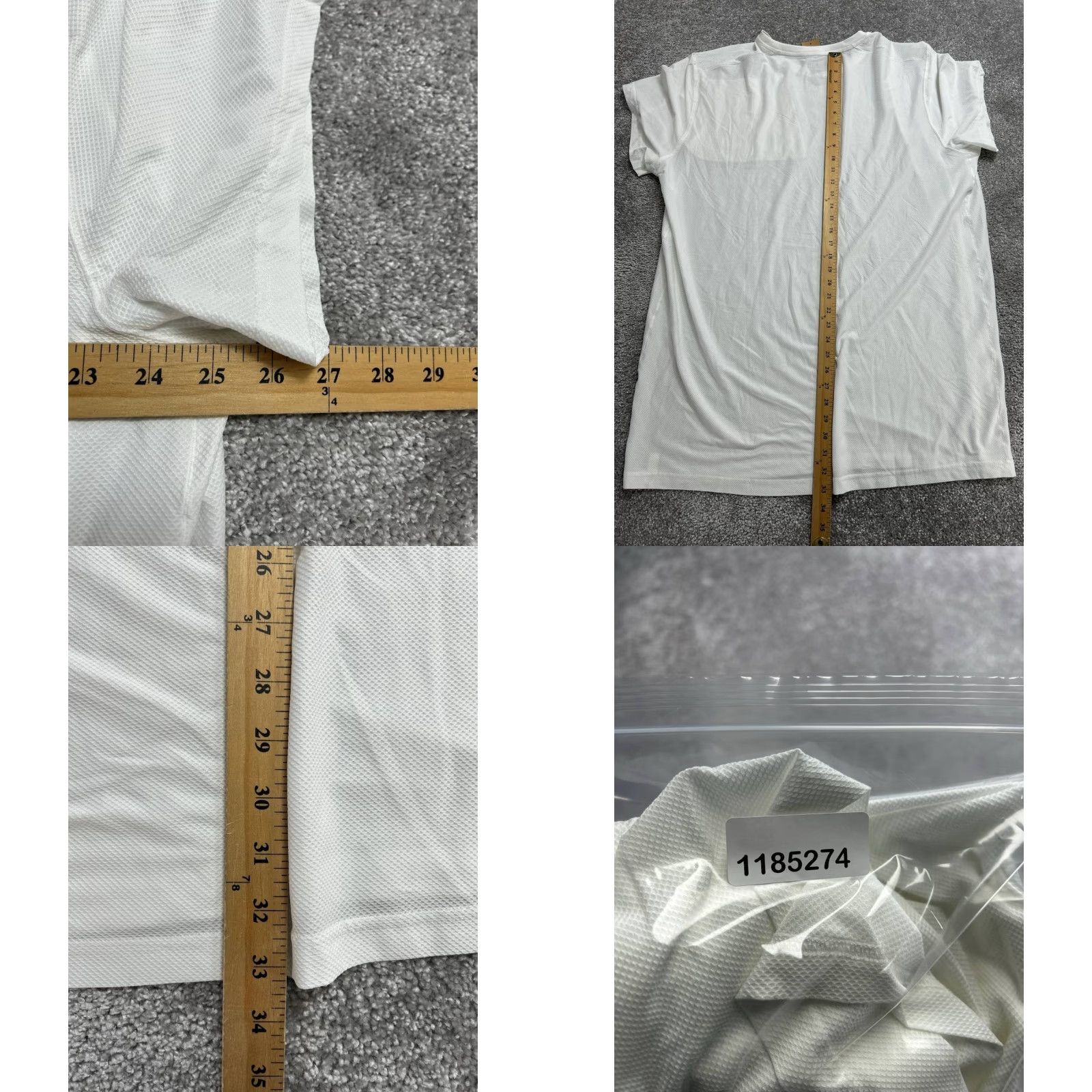 CO Duluth Buck Naked Performance Travel Crew Shirt Mens 3XL White Nylon Spandex Short Sleeve Crew Neck Practical Classic Outdoor Sports Size US XXL / EU 58 / 5 - 9 Thumbnail