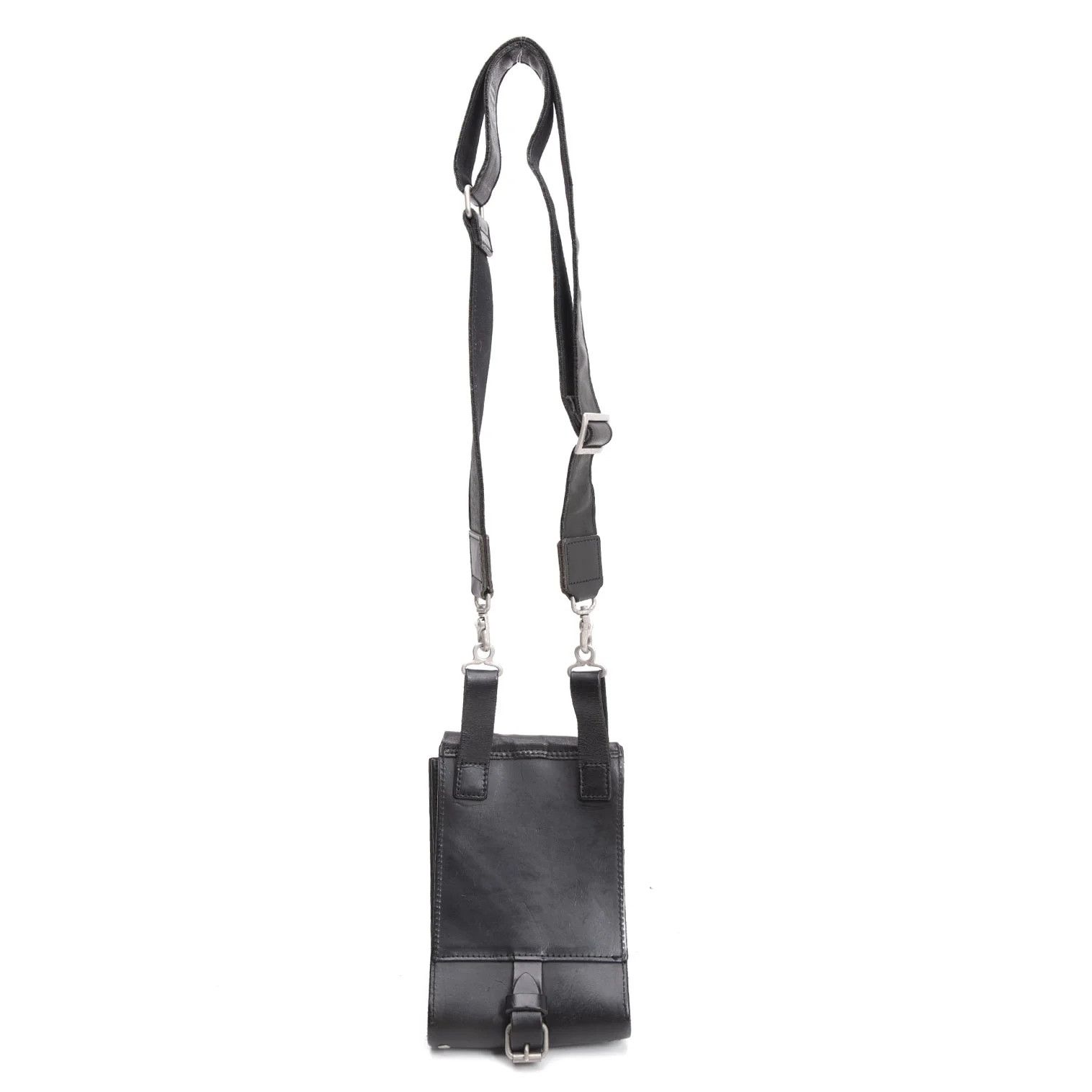 Yohji Yamamoto Yohji Yamamoto Horse Leather Mini Shoulder Bag Size ONE SIZE - 3 Thumbnail