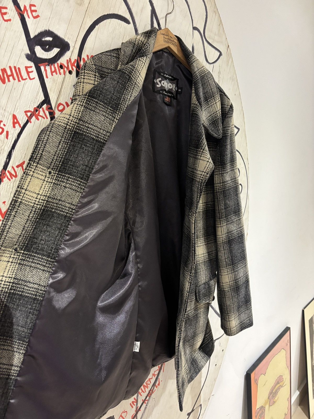 Schott Vintage Schott NYC Wool Field Jacket Barn Coat Size US S / EU 44-46 / 1 - 4 Thumbnail