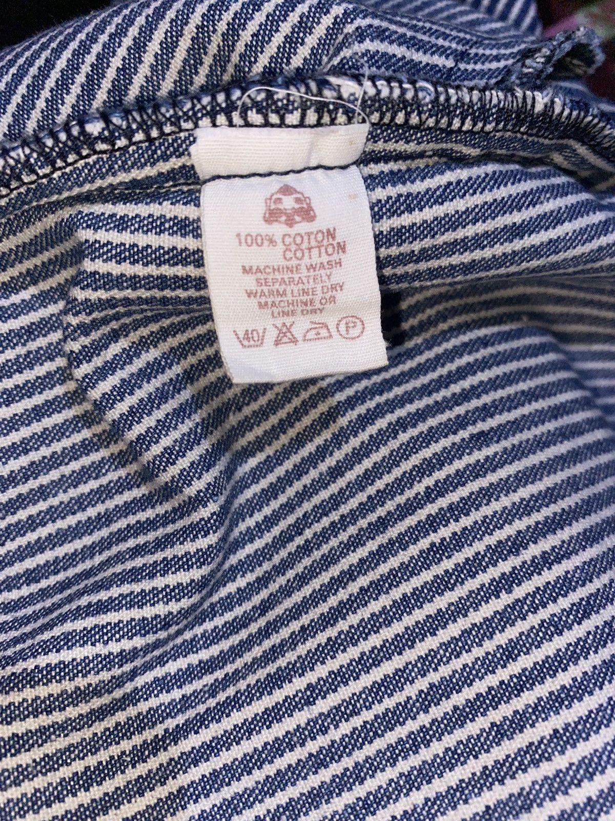 Evisu EVISU JAPAN HICKORY JACKET DISTRESSED Size US L / EU 52-54 / 3 - 11 Thumbnail