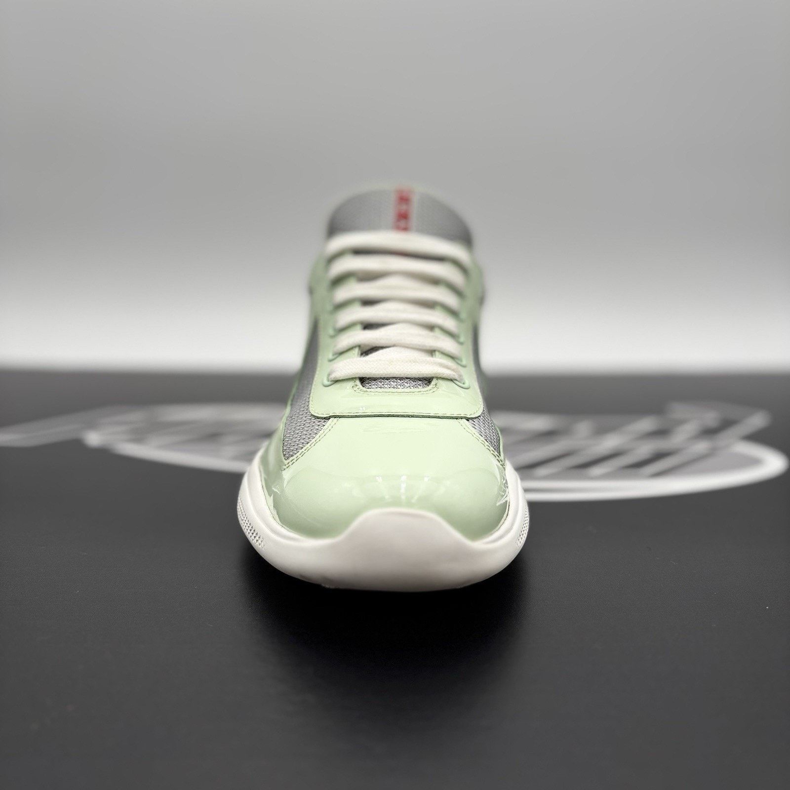 Prada Prada Americas Cup ' White Mint Silver ' | GREAT CONDITION! Size US 9 / EU 42 - 6 Thumbnail
