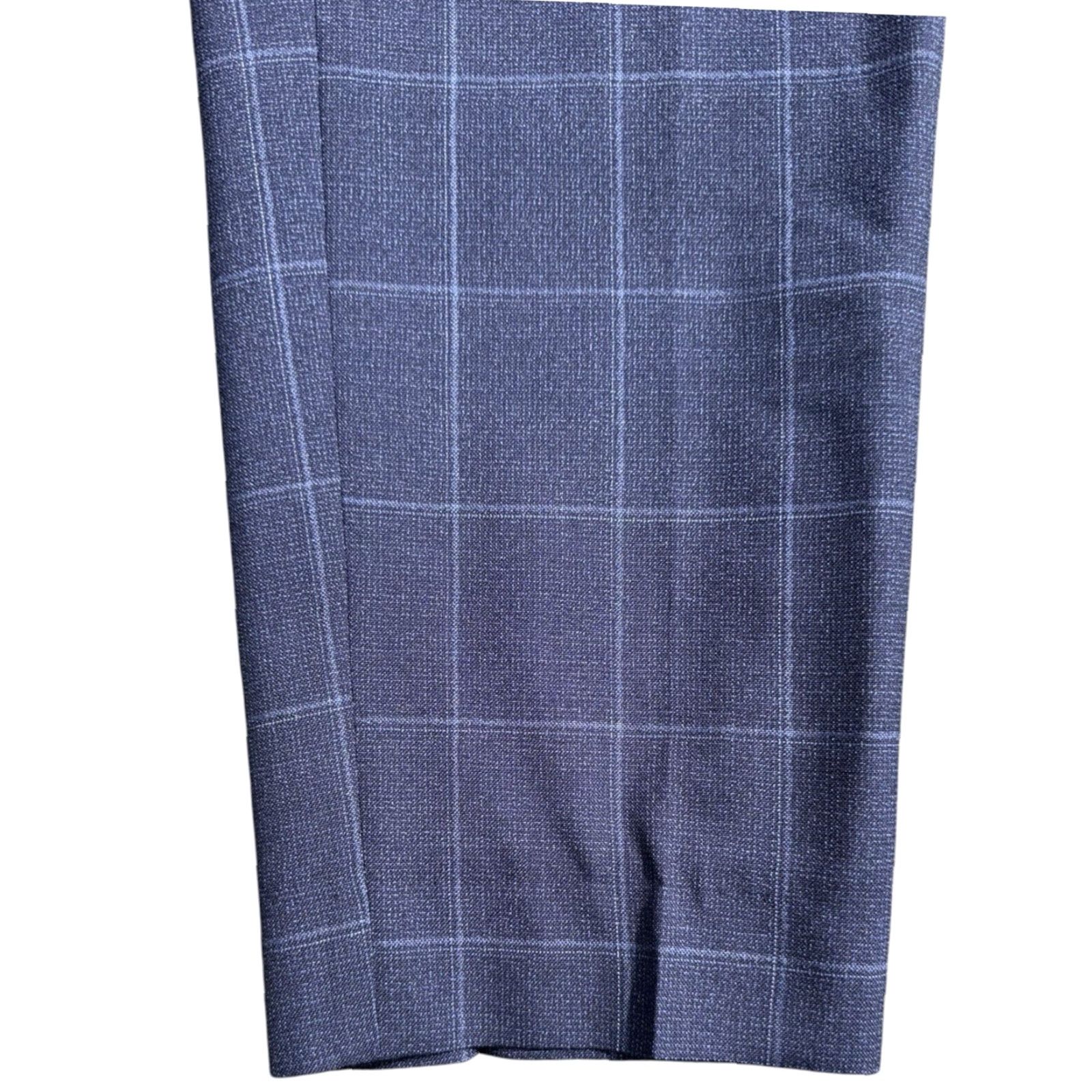 Vintage Hugo Boss Sweatpants Blue Checkered Drawstring 48 Men Pants Regular Size 48 Mens Size US 32 / EU 48 - 7 Thumbnail