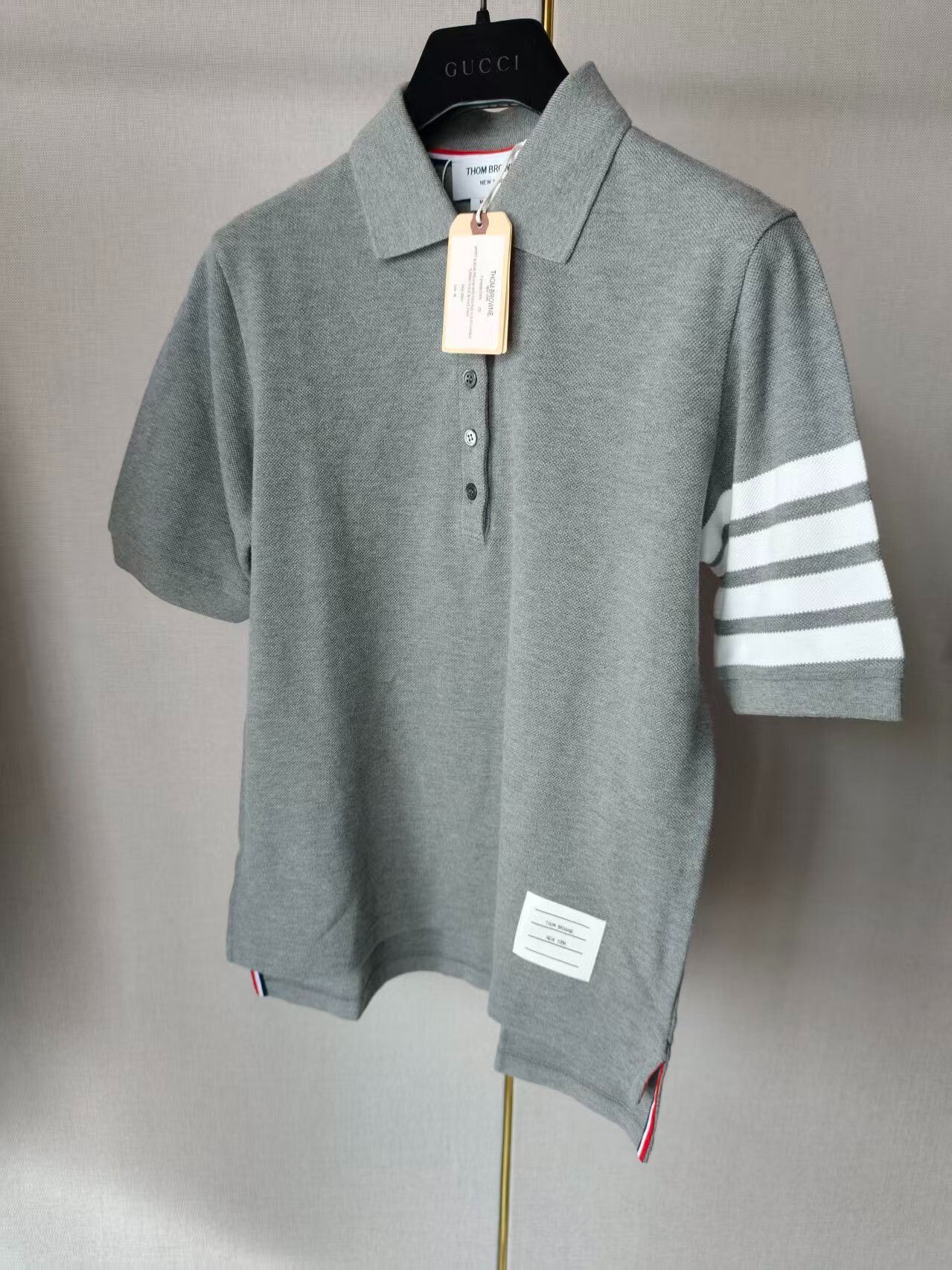 Tory Burch Thom Browne Gray Top Size US M / EU 48-50 / 2 - 1 Thumbnail