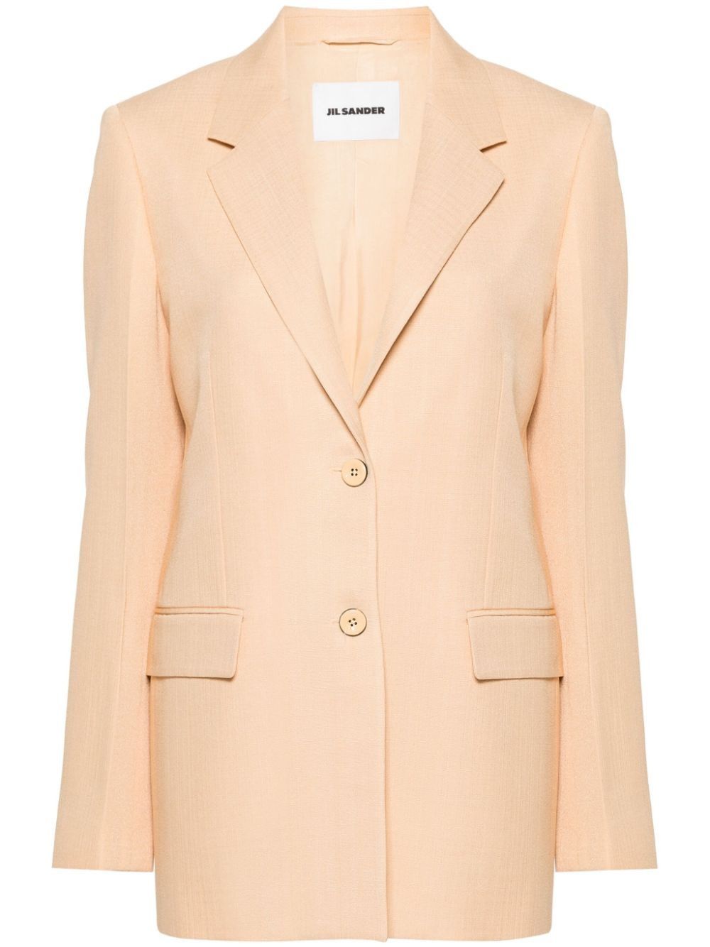 Jil Sander o1y0925 Blazer in Apricot Size XS / US 0-2 / IT 36-38 - 1 Thumbnail