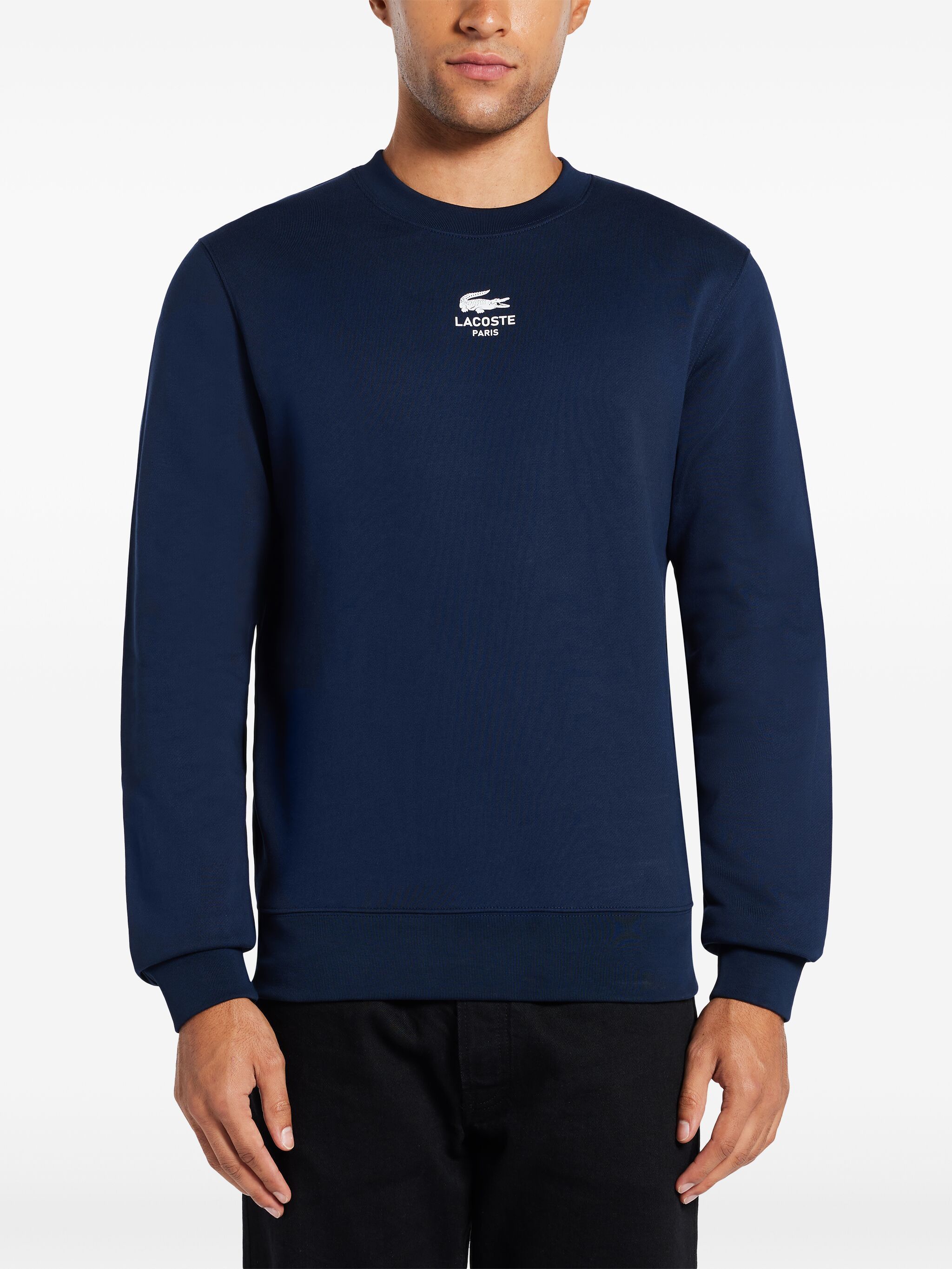 Lacoste o1s22i1n1124 Classic Fit Crewneck Sweatshirt in Blue Size US M / EU 48-50 / 2 - 3 Thumbnail