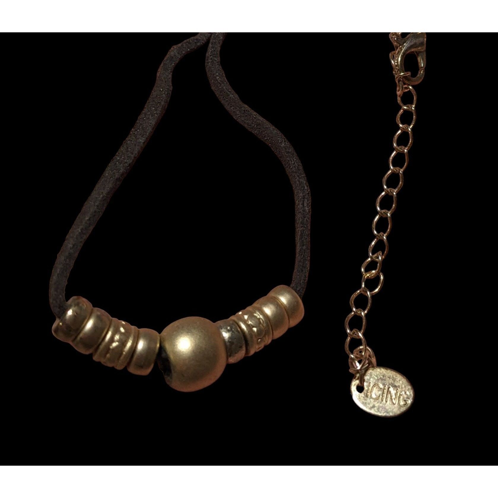 Other Icing Y2K Minimalist Gold Beaded Necklace Size ONE SIZE - 3 Thumbnail