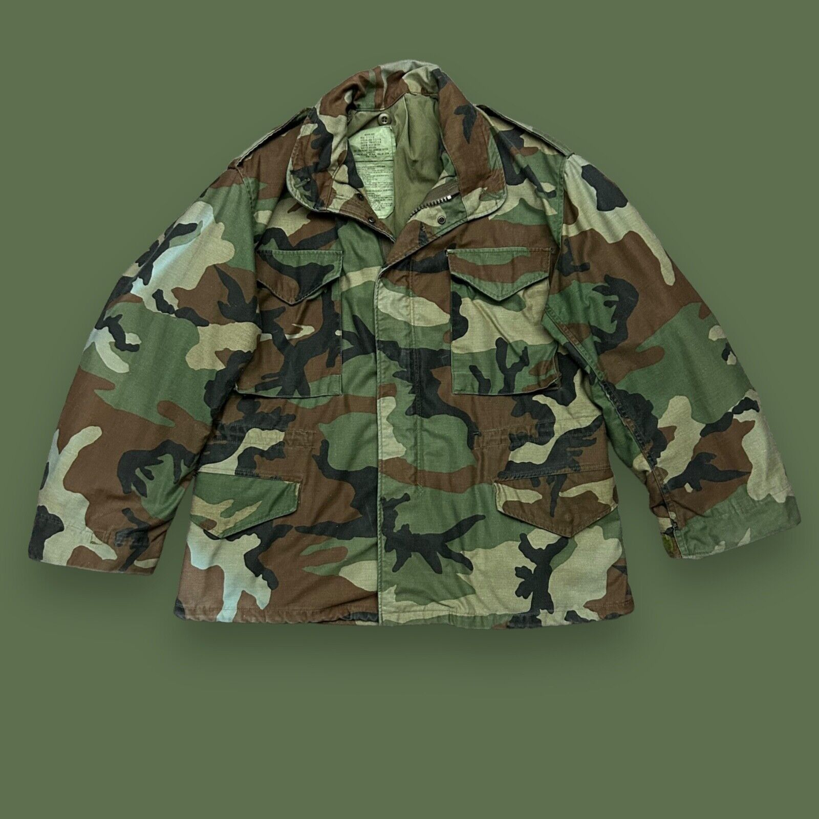 Military × Streetwear × Vintage Vintage Military Field Jacket M65 ...