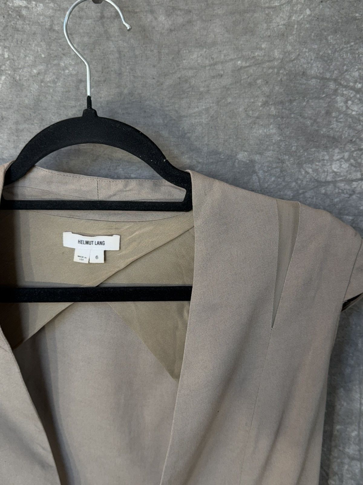 Helmut Lang × Vintage Helmut Lang Classic Woman’s Vest Made In USA Size S / US 4 / IT 40 - 3 Thumbnail