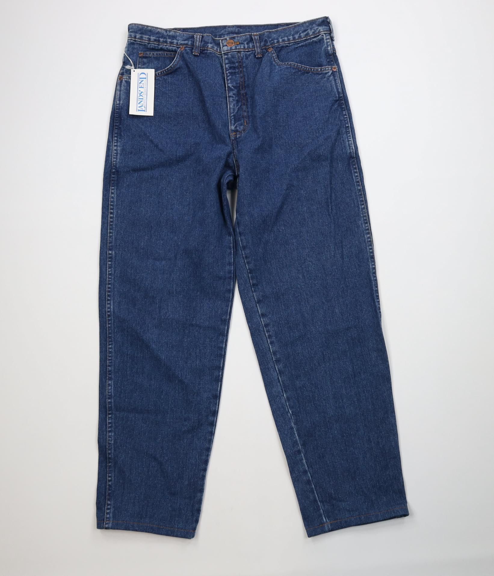 Lands' End Deadstock Vintage 90s Lands End Fit Tapered Leg Jeans USA Size US 36 / EU 52 - 1 Thumbnail