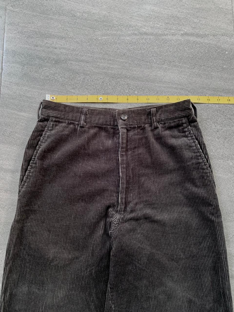 Comme des Garcons Homme FREE TAX! 90s Faded Baggy Corduroy Trousers Size US 29 - 12 Thumbnail