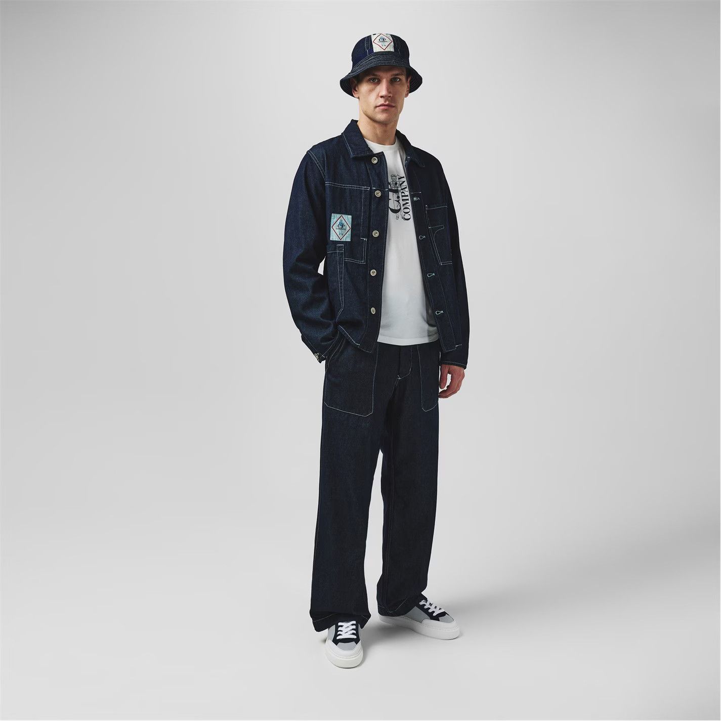 C.P. Company o1g2r1mq0426 Straight Leg Jeans in Blue Size US 32 / EU 48 - 6 Thumbnail