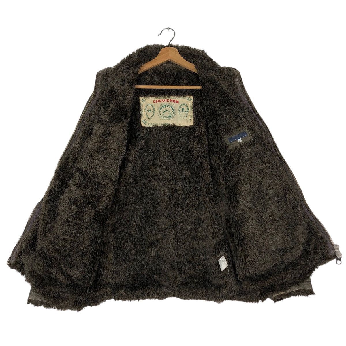 Japanese Brand 🔥Vintage Biker Jacket Military Design Cargo Chore Chevignon Size US L / EU 52-54 / 3 - 11 Thumbnail