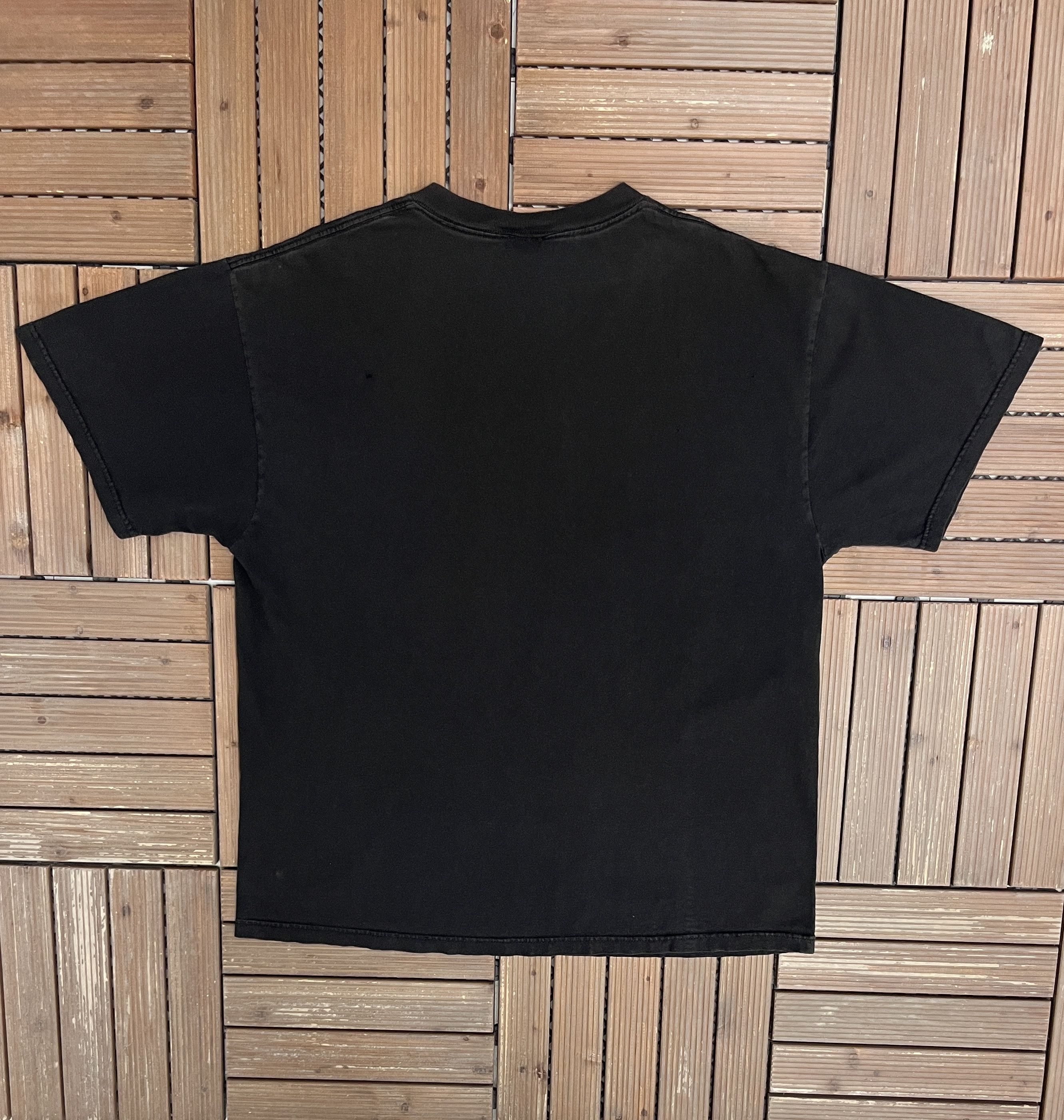Vintage Wolves In The Forest Vintage Scenic Black T-Shirt Tee Size US XL / EU 56 / 4 - 4 Thumbnail