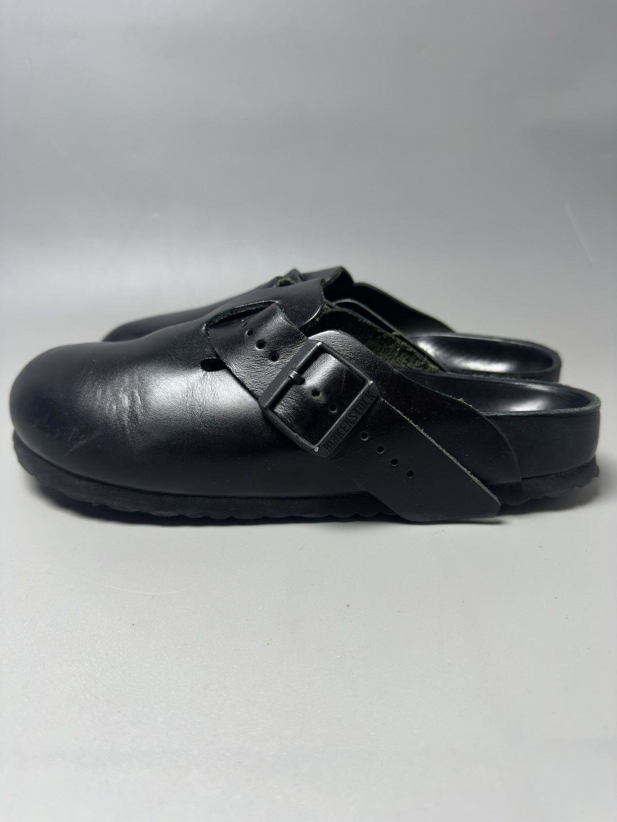Birkenstock × Rick Owens Rick Owens Boston Smooth Leather Amalfi Black Size US 7 / EU 40 - 5 Thumbnail