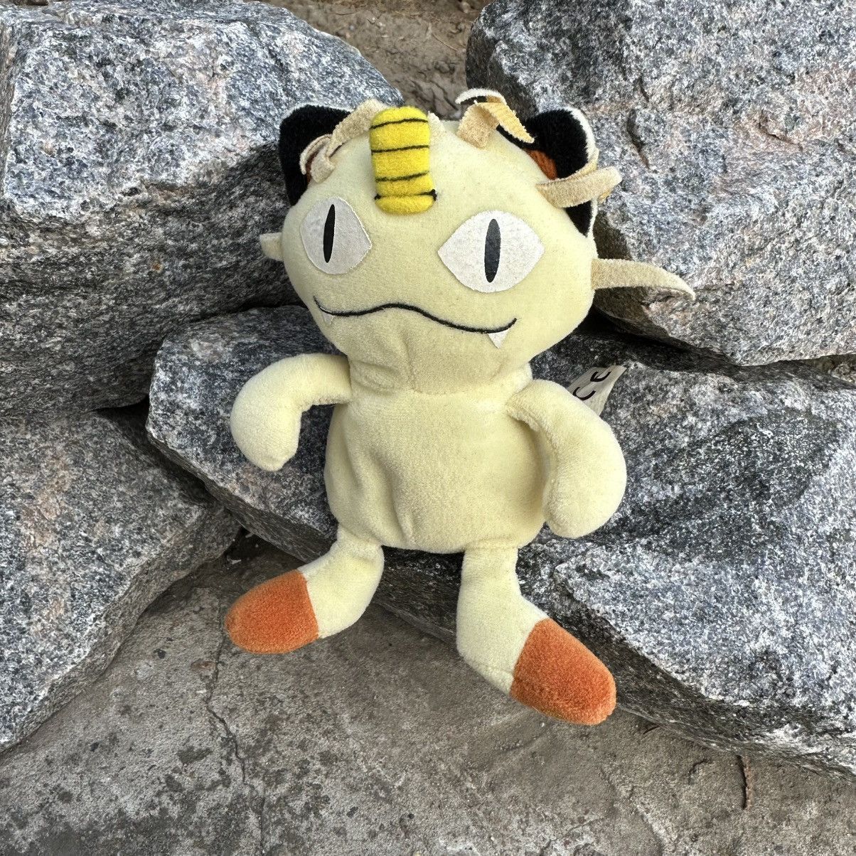 Pokemon Vintage Pokémon Toy Meowth Plush Toy 1996 Size ONE SIZE - 2 Thumbnail
