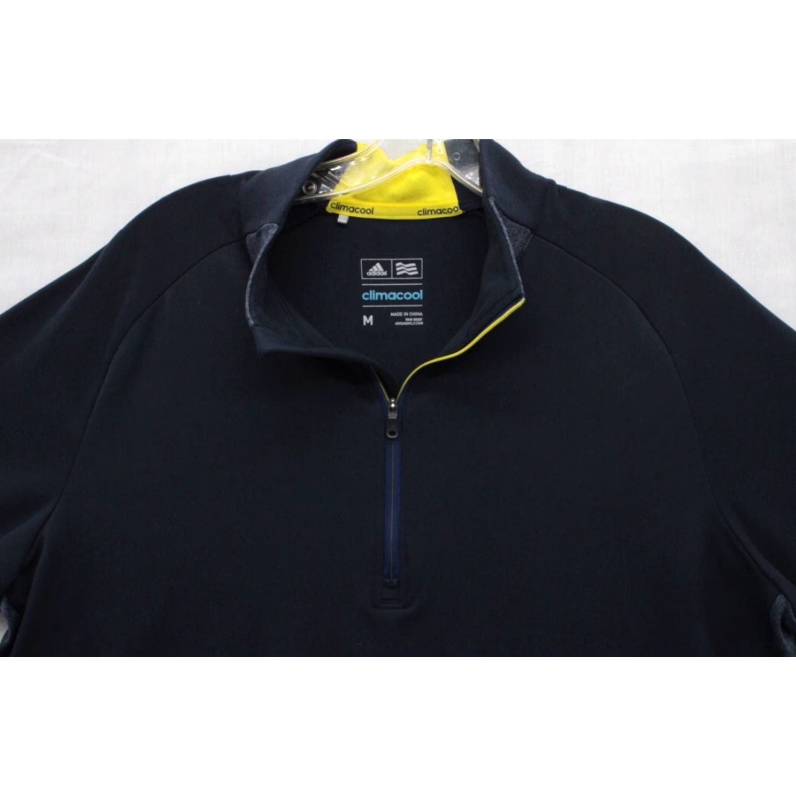 Adidas Adidas Quarter Zip Pullover Men's Medium Blue Athleisure Lightweight Pullover Sweatshirt City Sports Mens Size US M / EU 48-50 / 2 - 3 Thumbnail