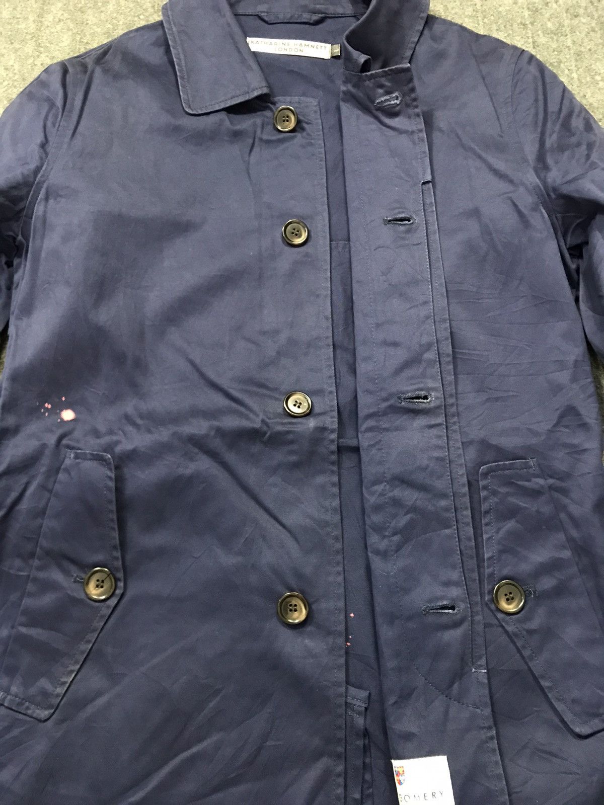 Katharine Hamnett London 90s Katharine Hamnett London Mongomery Brisbane Trench Coat Size M / US 6-8 / IT 42-44 - 4 Thumbnail