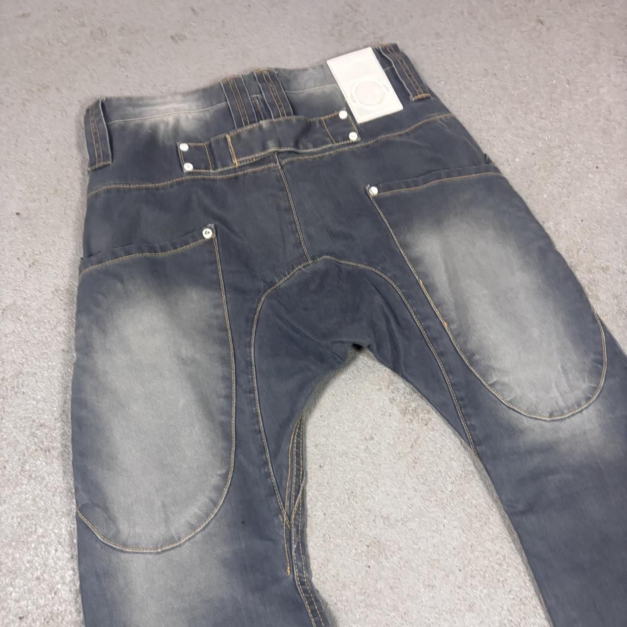 Japanese Brand × Vintage Vintage y2k affliction style faded opium jeans Size US 29 - 6 Thumbnail