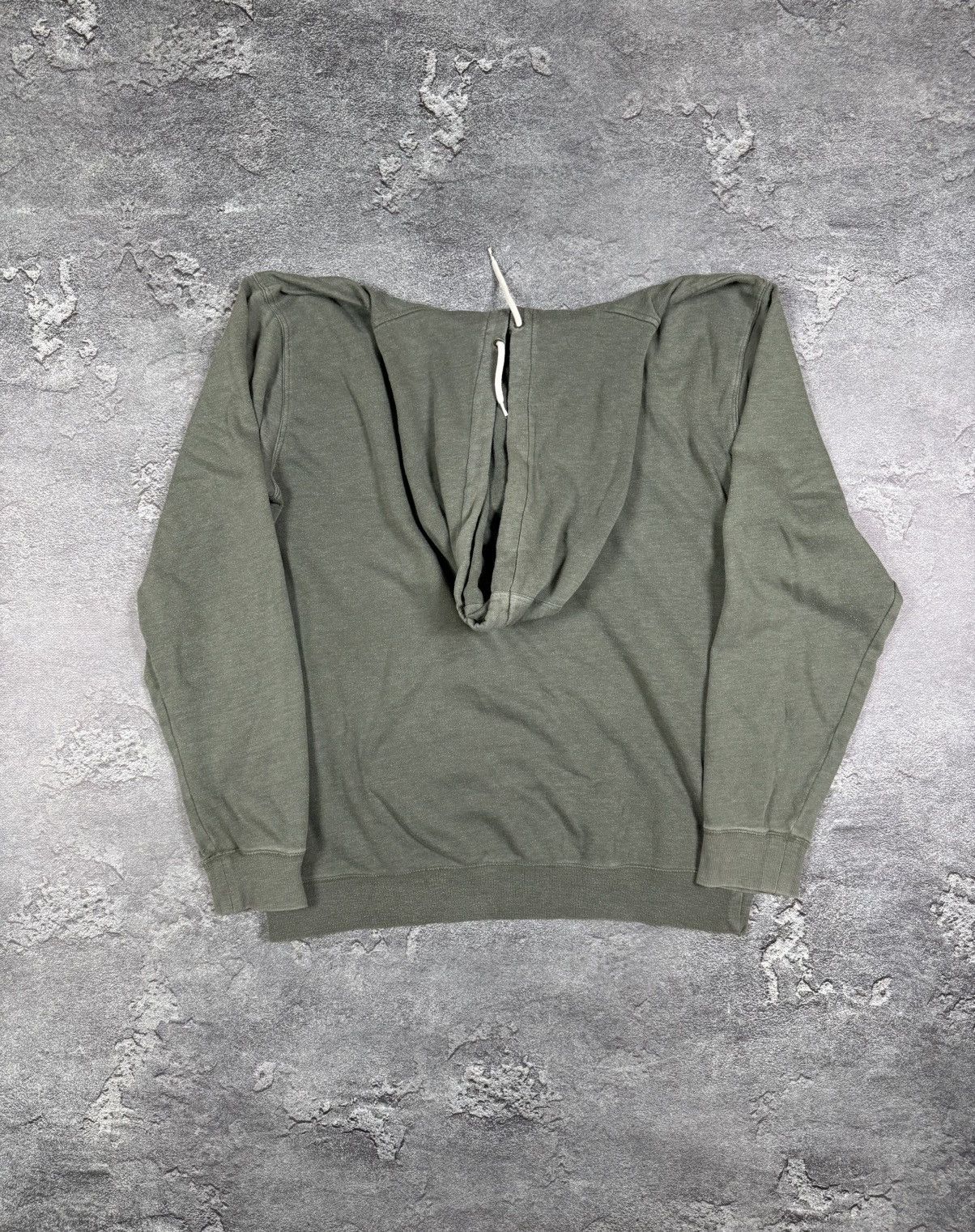 Quiksilver Quiksilver Logo Khaki Hoodie Size XL USA Streetwear Size US XL / EU 56 / 4 - 5 Thumbnail