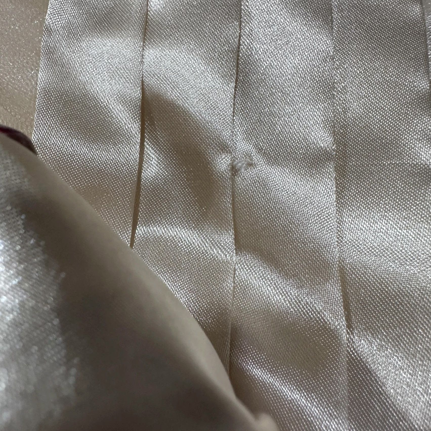 Vintage VINTAGE Sean Collection Y2K Ivory Sequin Beaded Tulle Dress Women XS Sleeveless Scoop Neck Fit & Flare Party Prom HOCO Fairy Short - Womens Size XS / US 0-2 / IT 36-38 - 6 Thumbnail